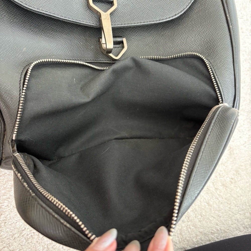 Louis Vuitton Taiga Leather Cassiar Backpack - Picture 2 of 16